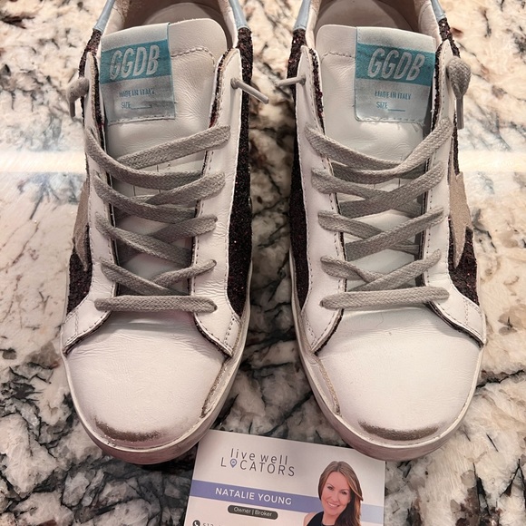 SOLD ON OTHER SITE golden goose GGDB superstars glitter sequin size 39 - Picture 6 of 13